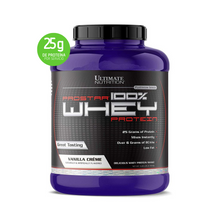 Cargar imagen en el visor de la galería, Proteina Prostar 100% Whey Ultime Nutrition 2.39Kg + Regalo
