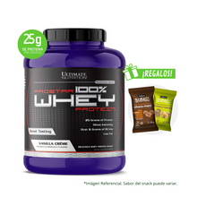 Cargar imagen en el visor de la galería, Proteina Prostar 100% Whey Ultime Nutrition 2.39Kg + Regalo
