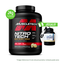 Cargar imagen en el visor de la galería, Nitro Tech 100% Whey Gold Muscletech  5Lb Con Regalo
