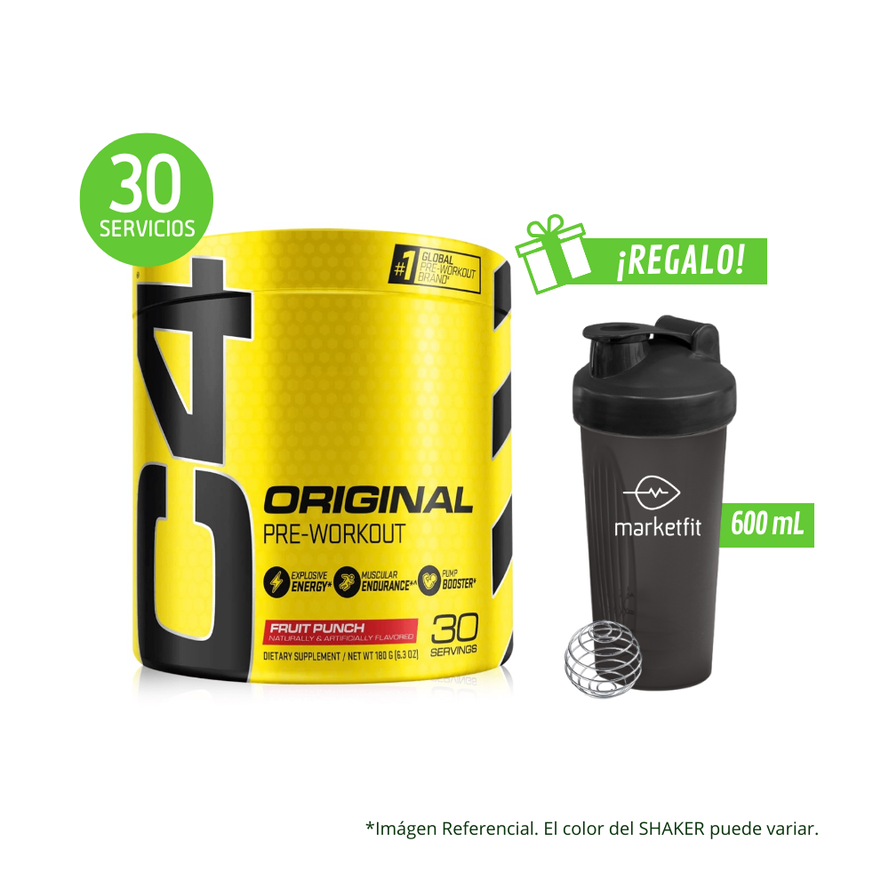 C4 Pre Workout Cellucor 180g 30 serv + REGALOS