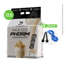 Cargar imagen en el visor de la galería, Proteína Dragon Pharma Mass Phorm 12 LB + Regalo
