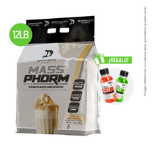 Cargar imagen en el visor de la galería, Proteína Dragon Pharma Mass Phorm 12 LB + Regalo
