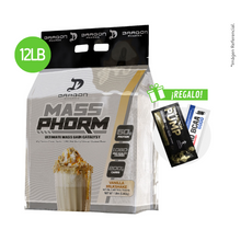 Cargar imagen en el visor de la galería, Proteína Dragon Pharma Mass Phorm 12 LB + Regalo
