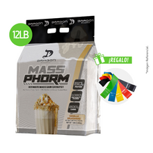 Cargar imagen en el visor de la galería, Proteína Dragon Pharma Mass Phorm 12 LB + Regalo
