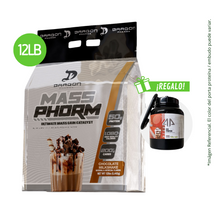 Cargar imagen en el visor de la galería, Proteína Dragon Pharma Mass Phorm 12 LB + Regalo
