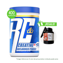 Cargar imagen en el visor de la galería, Creatina Monohidratada 1KG Ronnie Coleman + Regalo
