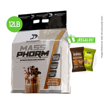 Cargar imagen en el visor de la galería, Proteína Dragon Pharma Mass Phorm 12 LB + Regalo
