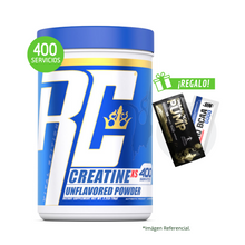 Cargar imagen en el visor de la galería, Creatina Monohidratada 1KG Ronnie Coleman + Regalo
