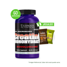 Cargar imagen en el visor de la galería, Creatina Monohidratada Ultime Nutrition 300g + Regalo
