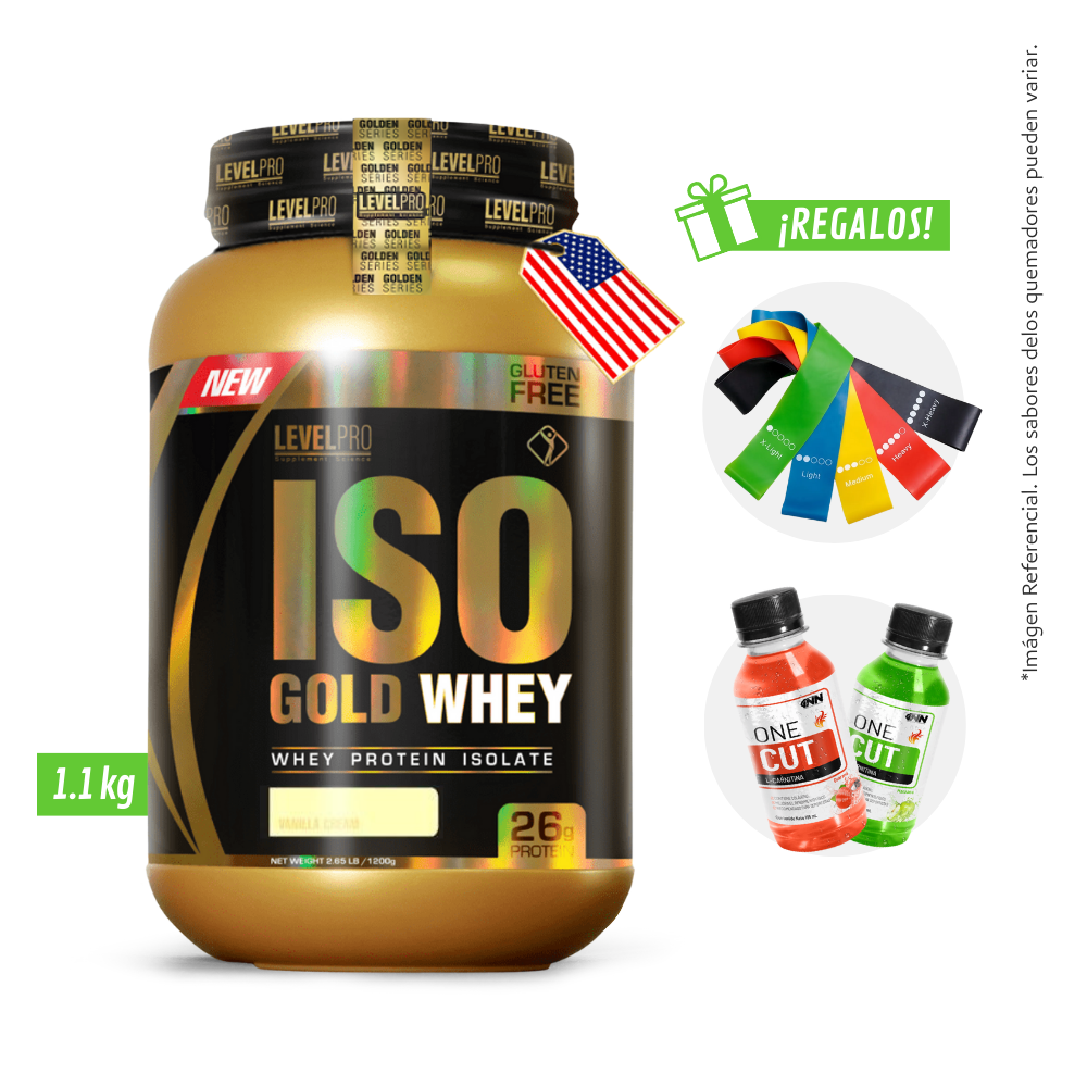 Iso Gold Whey Level Pro 1.1kg Con Regalos