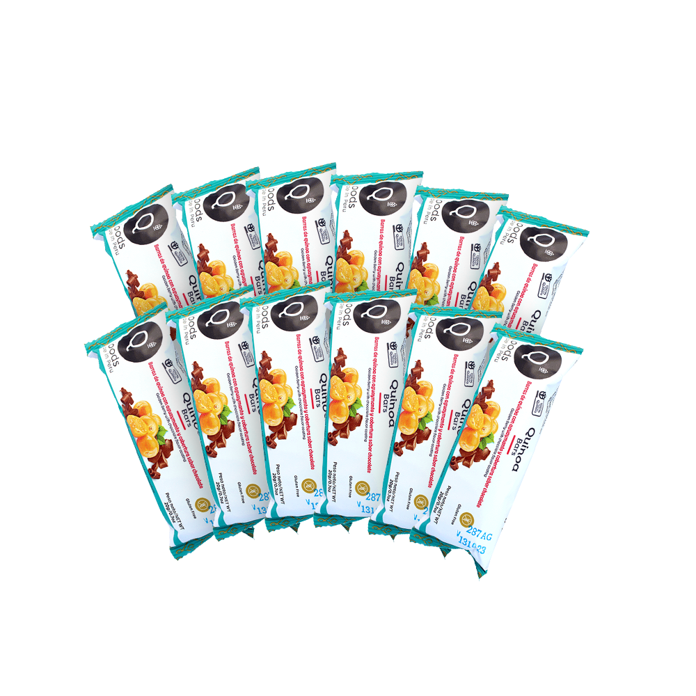 PACK BARRAS DE QUINOA 20GR X 12 UNIDADES