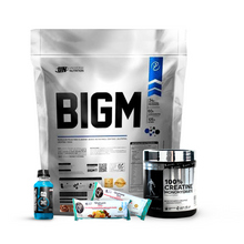 Cargar imagen en el visor de la galería, Promo Ganador de peso BIGM UN 5kg + Creatina kevin levrone 300g + REGALOS
