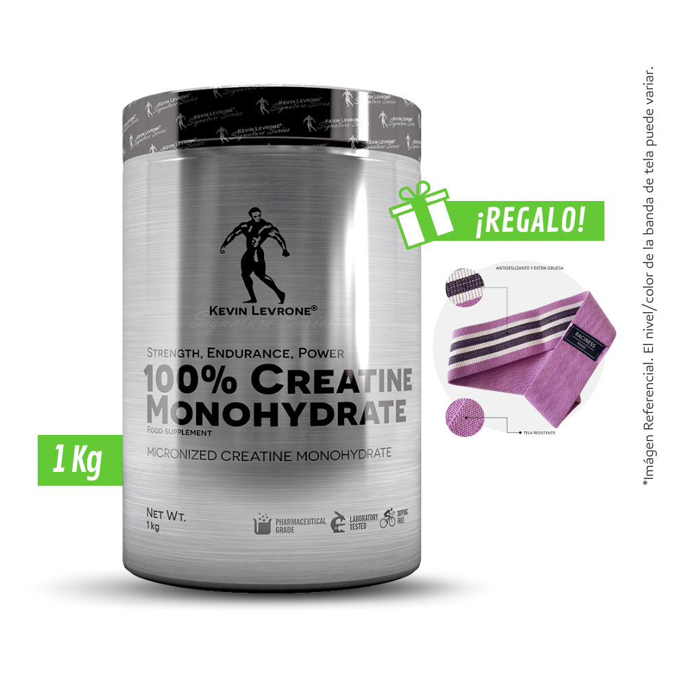 CREATINA MONOHIDRATADA 1kg Kevin Levrone + REGALO