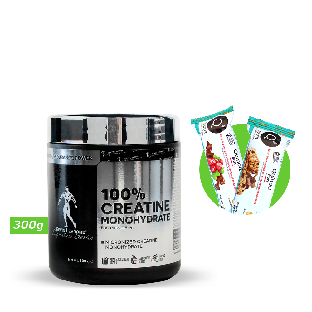 CREATINA MONOHIDRATADA 300gr Kevin Levrone + REGALO