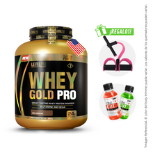 Cargar imagen en el visor de la galería, Whey Gold Pro Level Pro 6.6Lb Con Regalos
