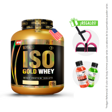 Cargar imagen en el visor de la galería, Iso Gold Whey Level Pro 6.6Lb Con Regalos
