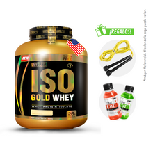 Cargar imagen en el visor de la galería, Iso Gold Whey Level Pro 6.6Lb Con Regalos
