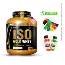 Cargar imagen en el visor de la galería, Iso Gold Whey Level Pro 6.6Lb Con Regalos
