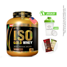 Cargar imagen en el visor de la galería, Iso Gold Whey Level Pro 6.6Lb Con Regalos
