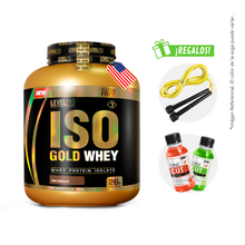 Cargar imagen en el visor de la galería, Iso Gold Whey Level Pro 6.6Lb Con Regalos
