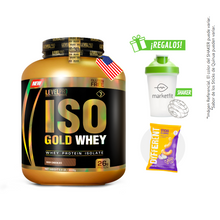 Cargar imagen en el visor de la galería, Iso Gold Whey Level Pro 6.6Lb Con Regalos
