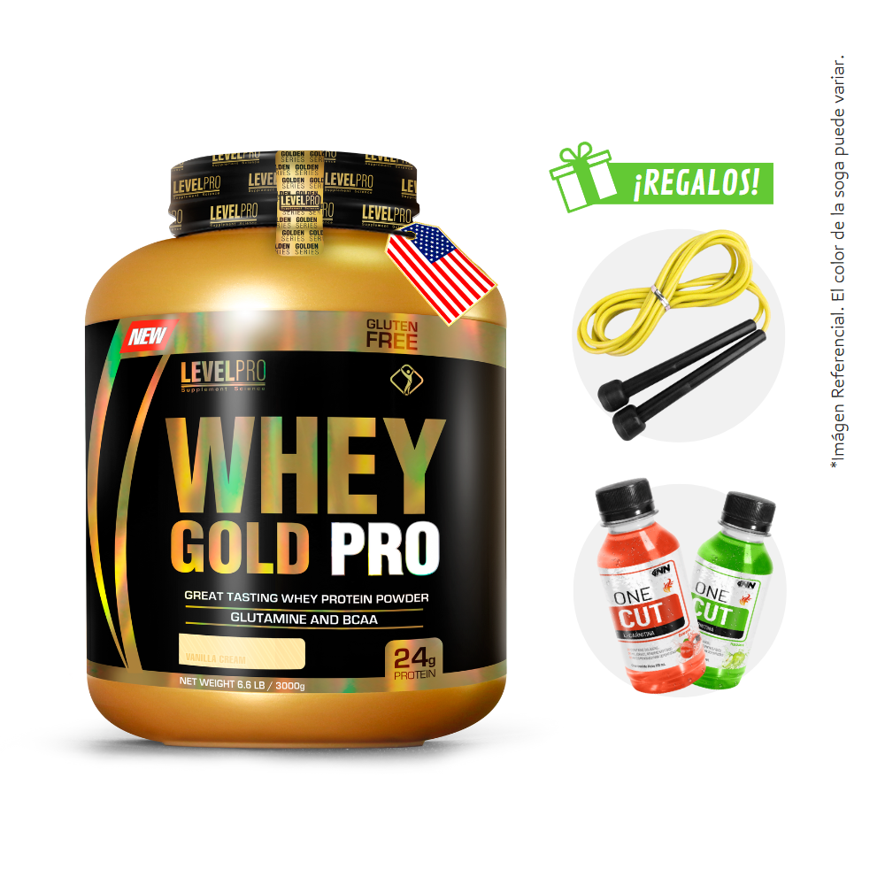 Whey Gold Pro Level Pro 6.6Lb Con Regalos