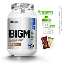 Cargar imagen en el visor de la galería, BIGM 2KG PROTEÍNA PARA GANAR MASA MUSCULAR UN
