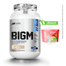 Cargar imagen en el visor de la galería, BIGM 2KG PROTEÍNA PARA GANAR MASA MUSCULAR UN
