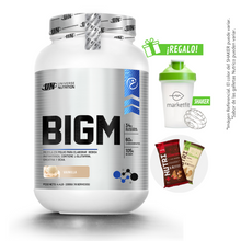 Cargar imagen en el visor de la galería, BIGM 2KG PROTEÍNA PARA GANAR MASA MUSCULAR UN
