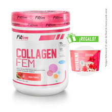 Cargar imagen en el visor de la galería, COLLAGEN FEM 500GR FITFEM + REGALOS
