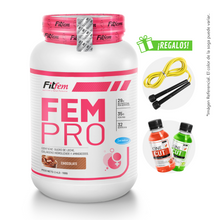 Cargar imagen en el visor de la galería, FEM PRO 1.1KG PROTEÍNA FITFEM + REGALOS
