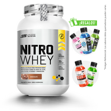 Cargar imagen en el visor de la galería, NITRO WHEY 1.1KG PROTEÍNA UN + REGALOS
