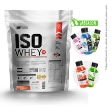 Cargar imagen en el visor de la galería, ISO WHEY 3KG PROTEÍNA UN + REGALOS
