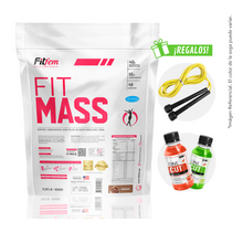 Cargar imagen en el visor de la galería, FIT MASS 5KG GANADOR DE MASA FITFEM + REGALOS
