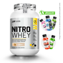 Cargar imagen en el visor de la galería, NITRO WHEY 1.1KG PROTEÍNA UN + REGALOS
