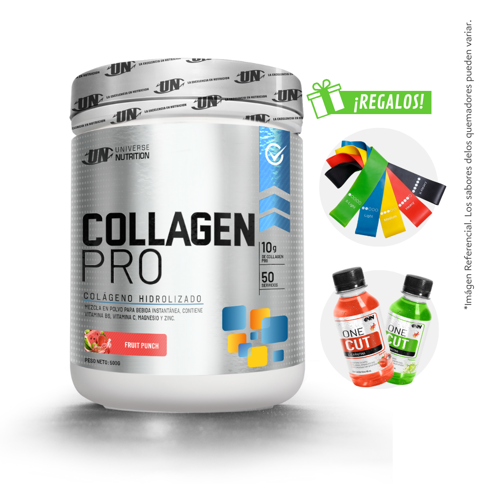 COLLAGEN PRO 500GR COLÁGENO UN + REGALOS