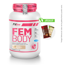 Cargar imagen en el visor de la galería, FEM BODY 1.5KG PROTEÍNA FITFEM + REGALOS
