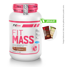 Cargar imagen en el visor de la galería, FIT MASS 2KG GANADOR DE MASA FITFEM + REGALOS
