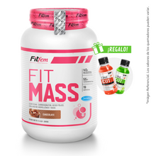 Cargar imagen en el visor de la galería, FIT MASS 2KG GANADOR DE MASA FITFEM + REGALOS
