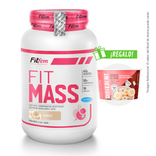 Cargar imagen en el visor de la galería, FIT MASS 2KG GANADOR DE MASA FITFEM + REGALOS
