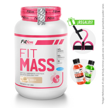 Cargar imagen en el visor de la galería, FIT MASS 2KG GANADOR DE MASA FITFEM + REGALOS
