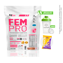 Cargar imagen en el visor de la galería, Proteína FemPro FitFem 3kg + Regalos
