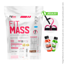 Cargar imagen en el visor de la galería, FIT MASS 5KG GANADOR DE MASA FITFEM + REGALOS
