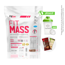 Cargar imagen en el visor de la galería, FIT MASS 5KG GANADOR DE MASA FITFEM + REGALOS
