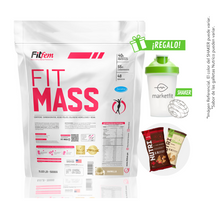 Cargar imagen en el visor de la galería, FIT MASS 5KG GANADOR DE MASA FITFEM + REGALOS
