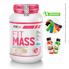 Cargar imagen en el visor de la galería, FIT MASS 2KG GANADOR DE MASA FITFEM + REGALOS
