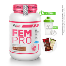 Cargar imagen en el visor de la galería, FEM PRO 1.1KG PROTEÍNA FITFEM + REGALOS
