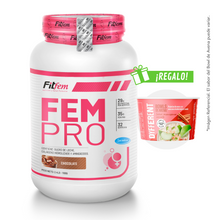 Cargar imagen en el visor de la galería, FEM PRO 1.1KG PROTEÍNA FITFEM + REGALOS
