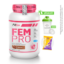 Cargar imagen en el visor de la galería, FEM PRO 1.1KG PROTEÍNA FITFEM + REGALOS
