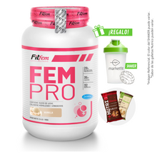 Cargar imagen en el visor de la galería, FEM PRO 1.1KG PROTEÍNA FITFEM + REGALOS
